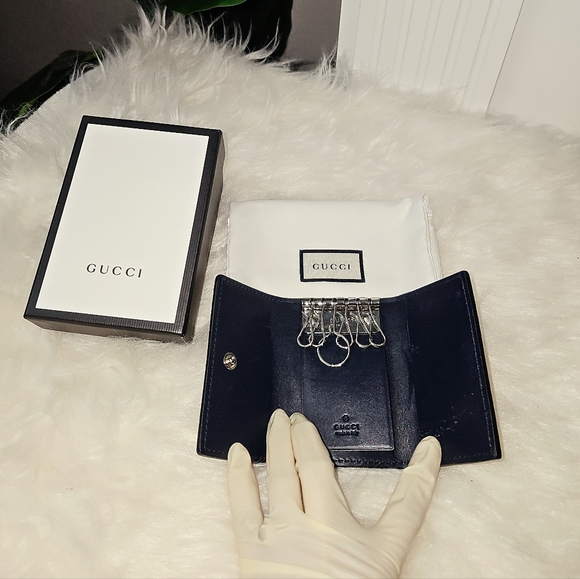 Authentic Gucci Key Case Sherry Line - Picture 10 of 16